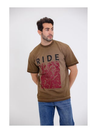 "RIDE" Floral Graphic T-Shirt - pzsku/ZEBACD51B0745A61BB691Z/45/1750342459/f1c159a1-21b9-41bf-9cab-1731f86cd92a