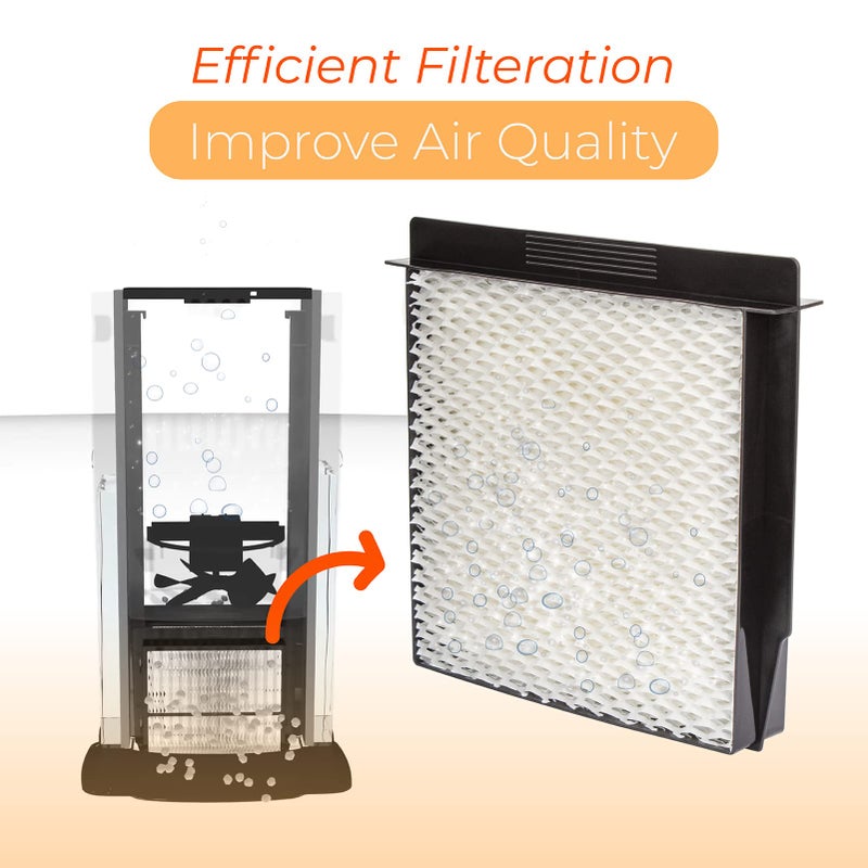 Ximoon مرشح فتيل مرطب بديل من Ximoon 1040 لنماذج مرطب الهواء Essick B40 B40-C 3D6-100 5D6-700 7D6-100 B23-710 B23-810 D46-720 Ma-0300 Ma-0500 Td6-710 E27-000 E35-000 5000 7000-2 حزمة - Image 5