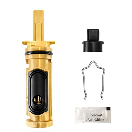 ZXFENG Replacement Cartridge for 1222 Kit for Moen One-Handle Faucets, Replacement Compatible with Moen Tub Shower,Shower-Only Faucet Cartridge for 1222 Replacement Part,All Metal - Image 1