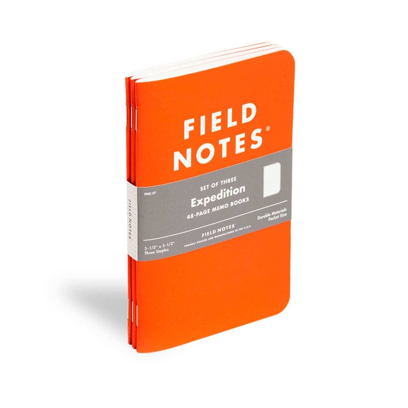 Field Notes | Expedition Edition 3-Pack | Waterproof Notebook - Image 5