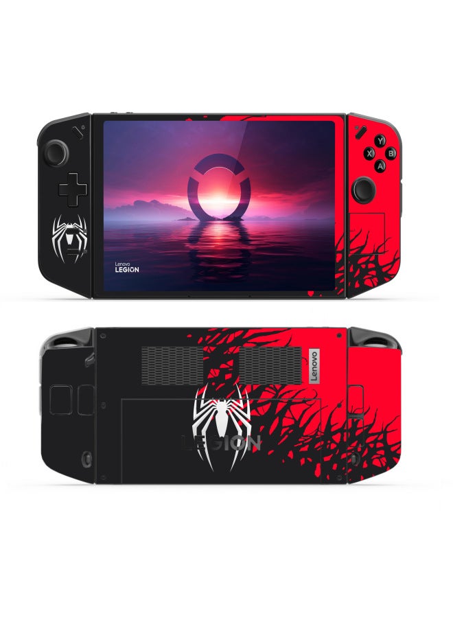 Legion Go Game Handheld Sticker Body Protective Film Kin Sticker Decal-Color:grey Brush Steel - Image 2