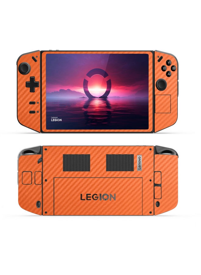 Legion Go Game Handheld Sticker Body Protective Film Kin Sticker Decal-Color:grey Brush Steel - Image 5