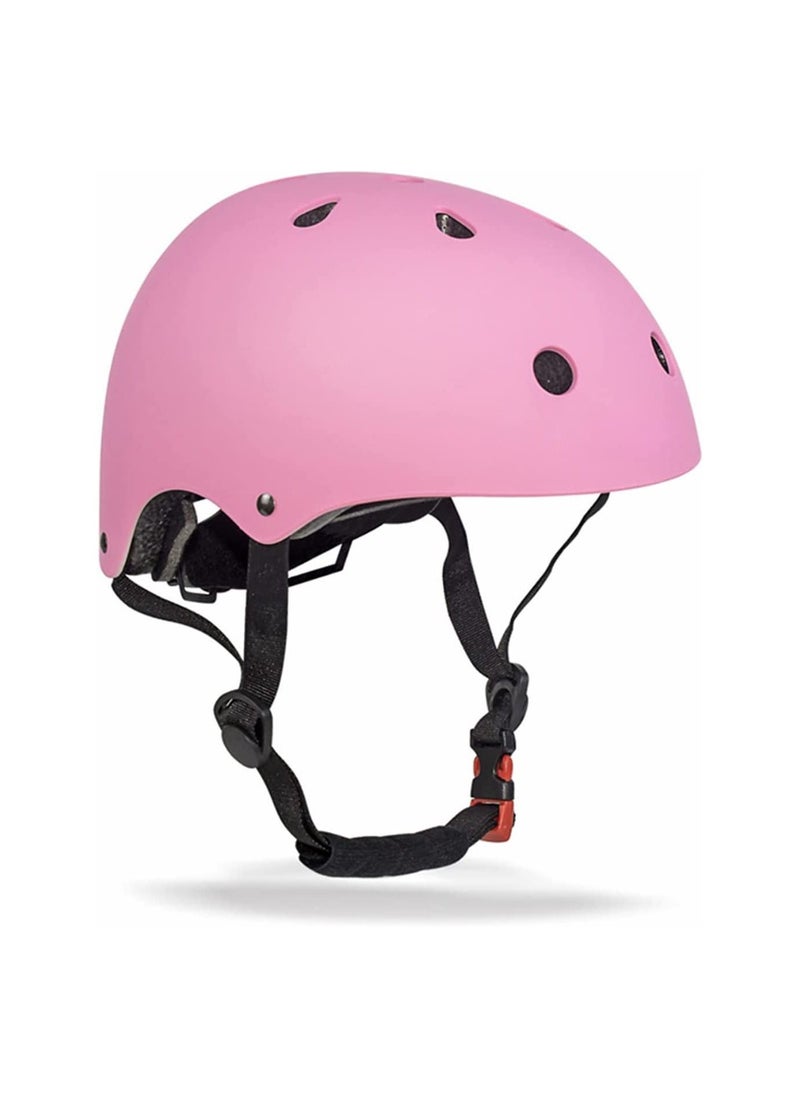 LIMOS Kids Helmet Arm Protections for Scooter and Cycling (Light pink) 