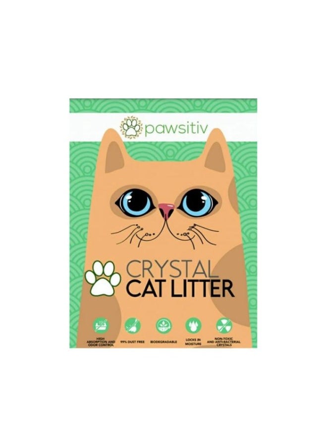 Pawsitiv Pawsitiv Premium Silica Crystal Cat Litter Baby Powder 8L 