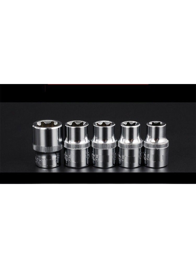 Star Torx Socket E8-E11-E16-E20-E22 Mm