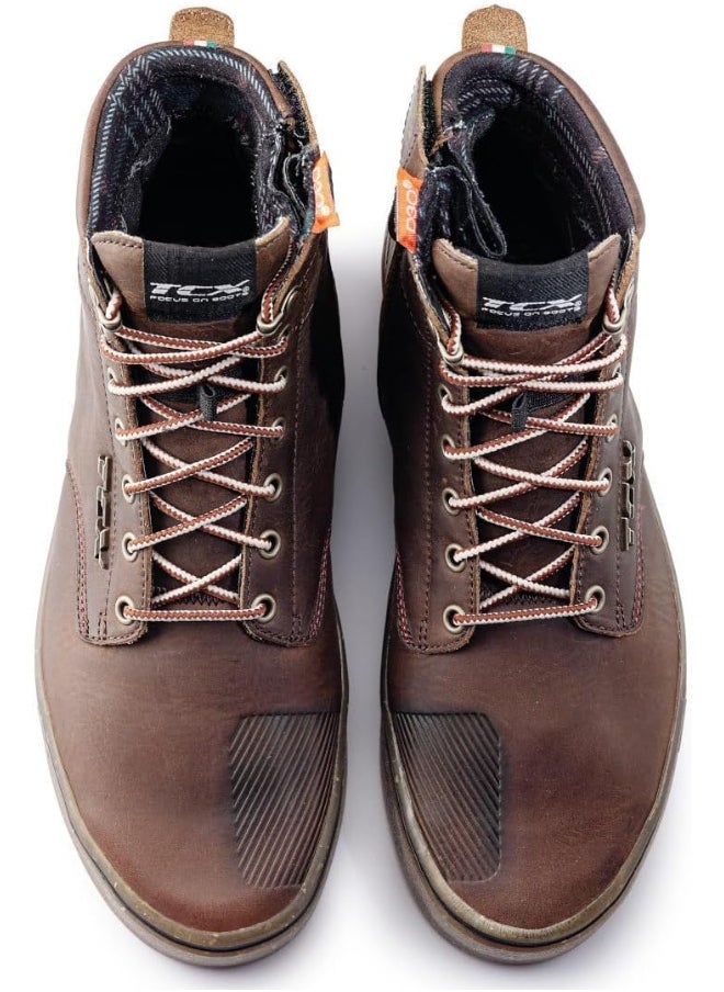 TCX Boots - Dartwood Wp 21' Men'S Street Motorcycle Shoes - Brown / 45 - Image 1