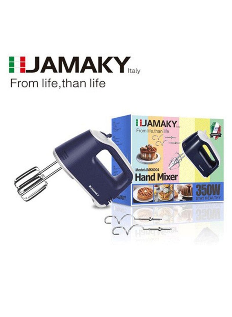 خلاط يدوي بالتكنولوجيا الإيطالية 350 وات - JMK6004 - أزرق
