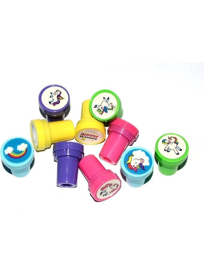 Children's stamping cards, stamps in various shapes. Card set: 10 pieces - Image 2