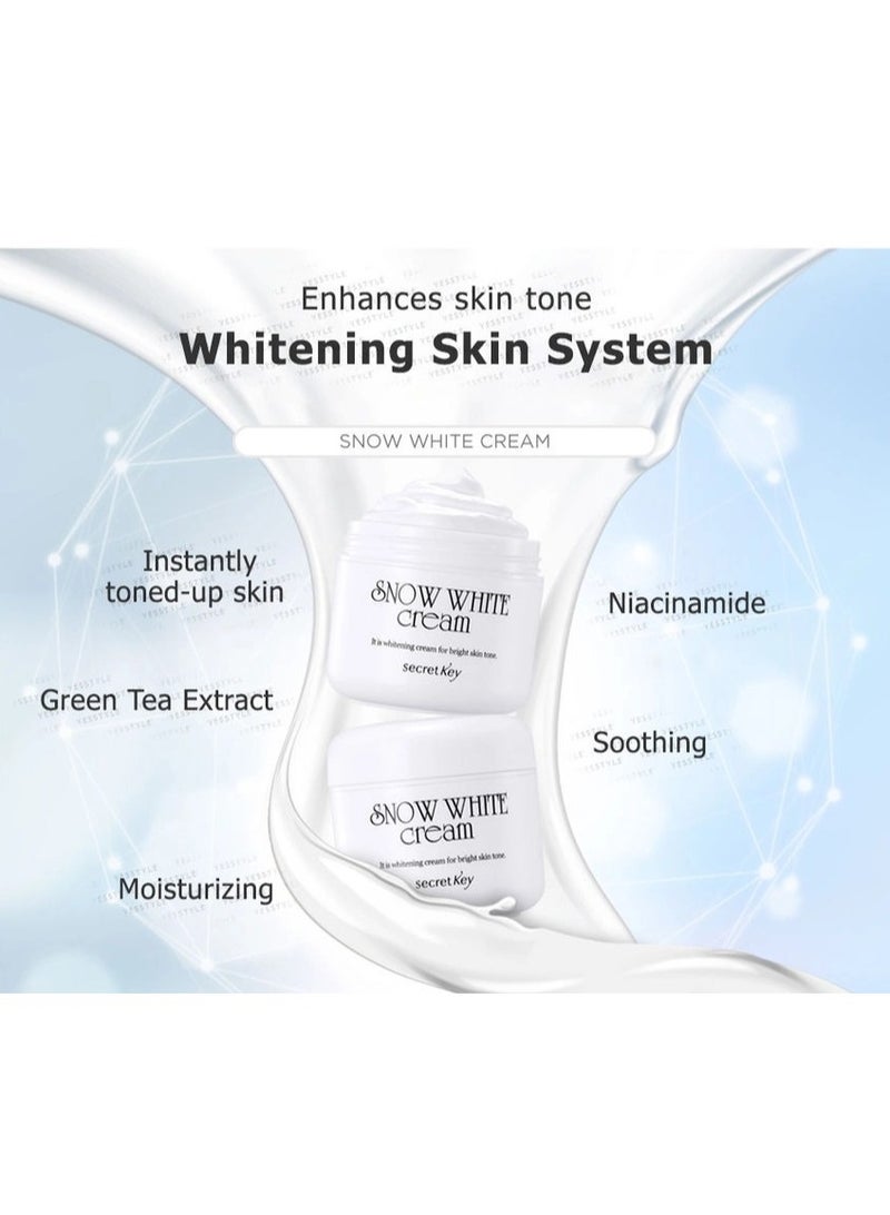 Secret Key Snow White Cream 50grams - Image 5