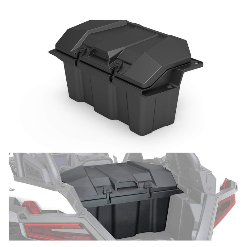 A UTV PRO 73 QT Rear Cargo Box for 20202025 Polaris RZR PRO XPPRO XP 4 20222024 Turbo R Accessories Forward Water Resistant Storage Bin Replace OEM 2883751 NOT FIT RZR XP1000 Model