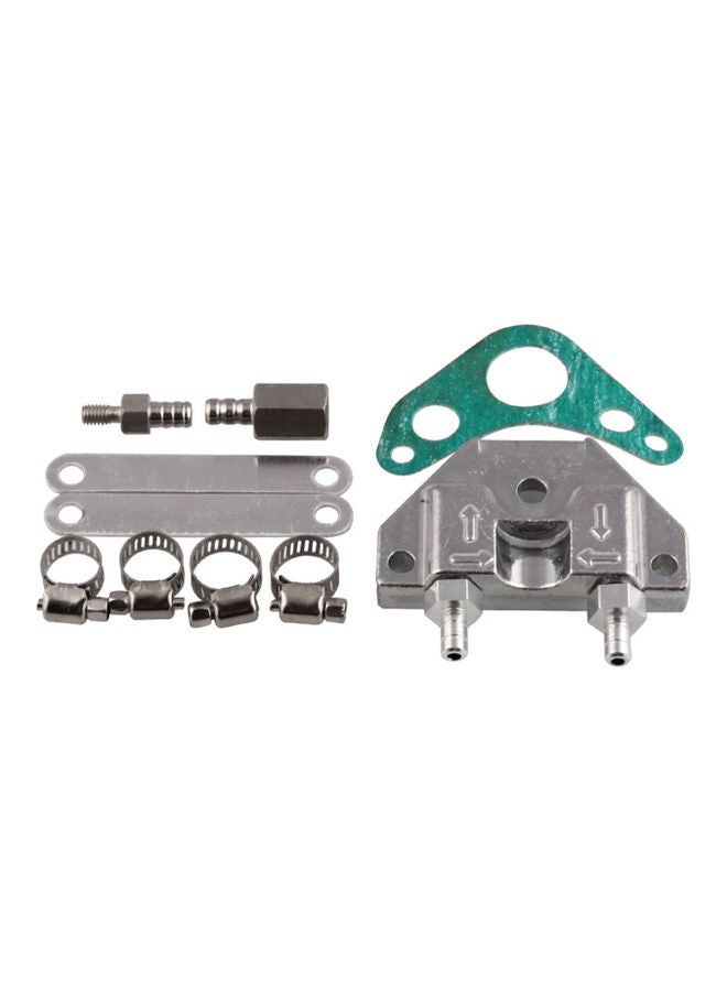 NIBEMINENT Universal Motorcycle Engine Oil Cooler - Image 4