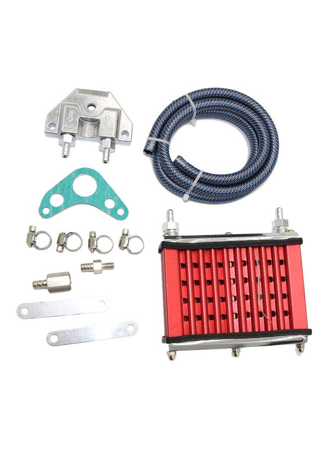 NIBEMINENT Universal Motorcycle Engine Oil Cooler - Image 5