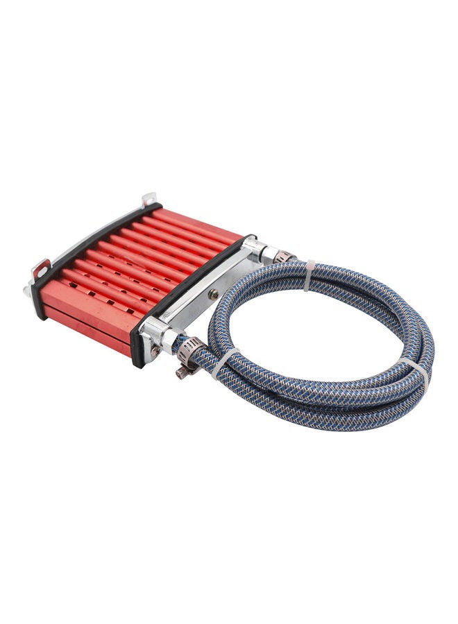 NIBEMINENT Universal Motorcycle Engine Oil Cooler - Image 2