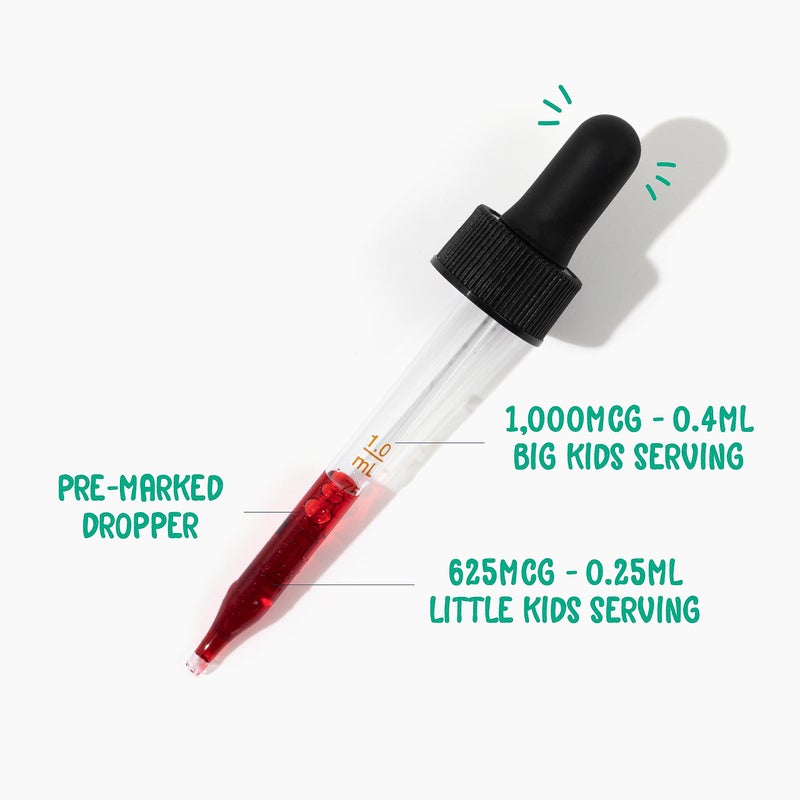 Vimergy Kids Organic Liquid B12 - Promotes Physical Development & Cognitive Function* - Fast-Absorbing Immune Support* - USDA Organic, Vegan, Non-GMO - 55 mL - Image 4