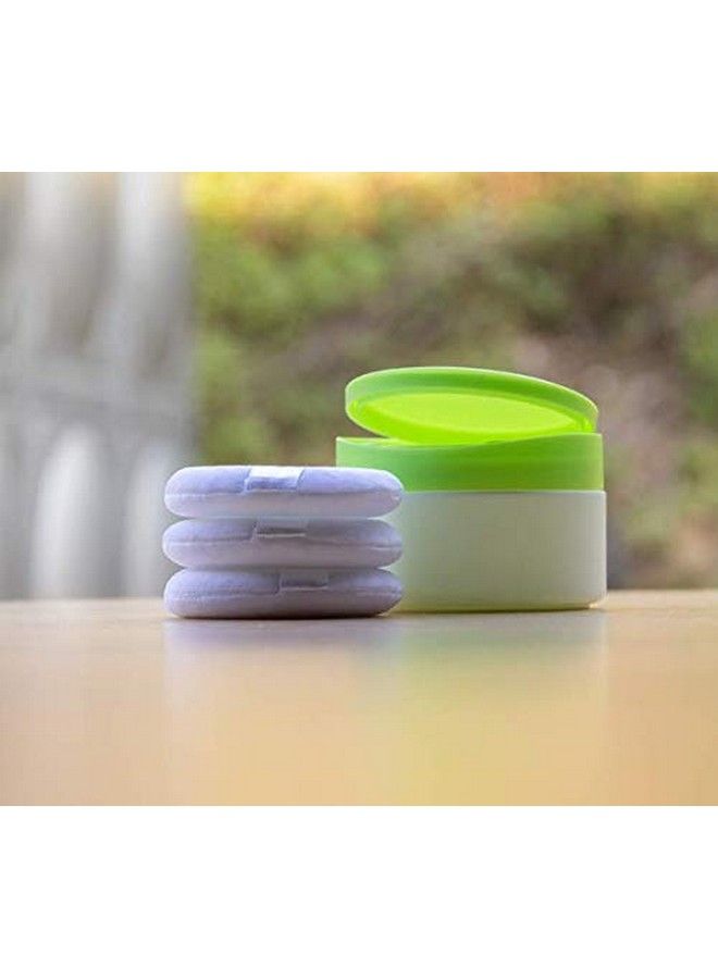 SYBL 1Pcs Baby Afterbath Puff Box Body Talcum Powder Box Case Container Dispenser With Sifter And Powder Puff For Travel And Home Use(Green) - Image 5