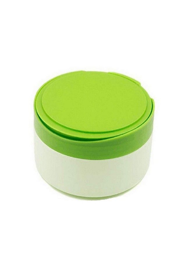 SYBL 1Pcs Baby Afterbath Puff Box Body Talcum Powder Box Case Container Dispenser With Sifter And Powder Puff For Travel And Home Use(Green) - Image 3