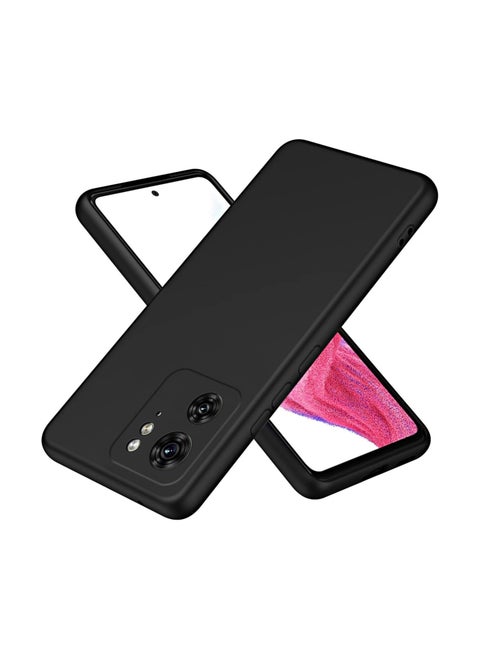 Case Compatible with Motorola Edge 40 Case Soft TPU Ultra-Slim Stylish Protective Cover for Motorola Edge 40 Phone Case Black