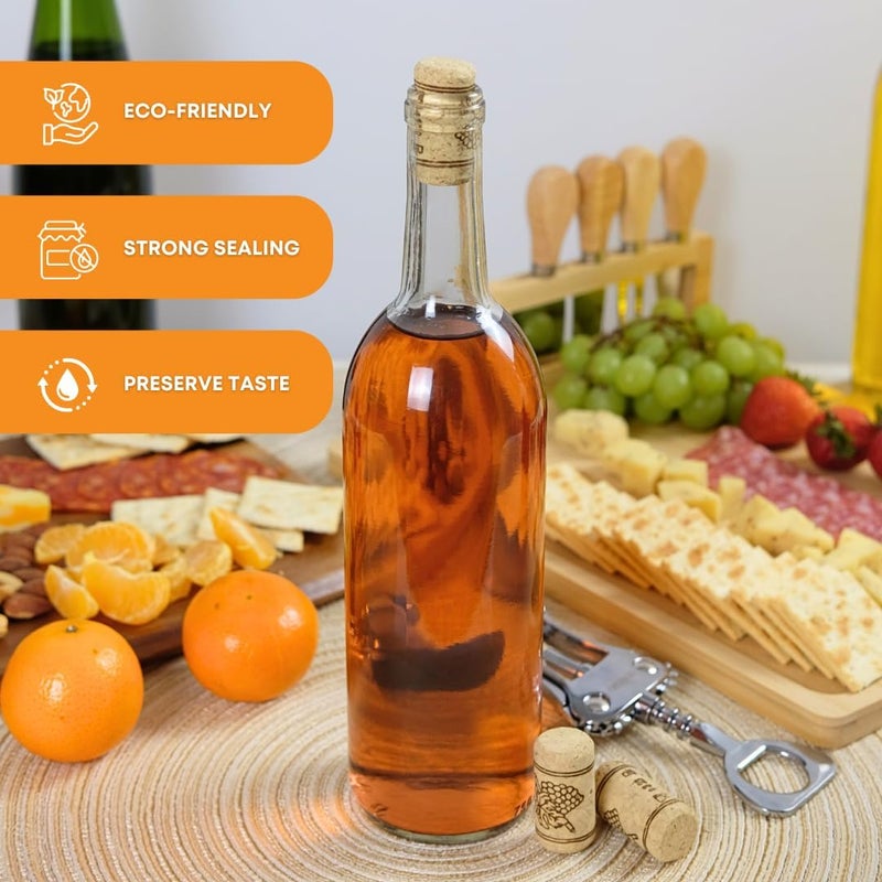 FastRack Home Brew Ohio #8 Straight Corks - Pack of 100, 8" x 1 3/4" - Image 4