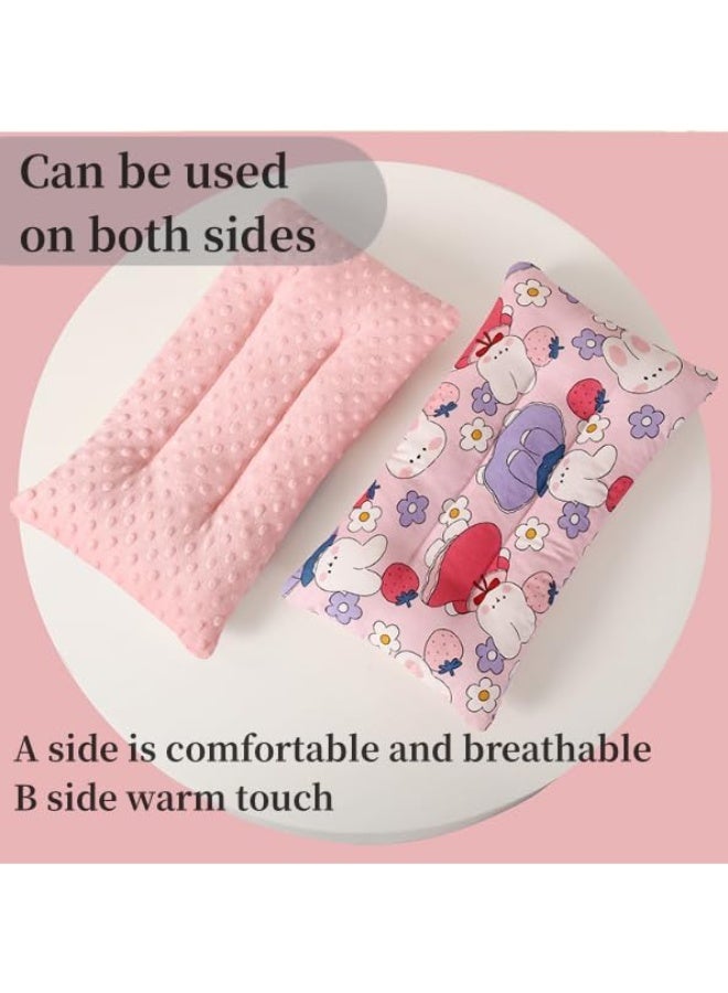 Baby Pillow Cotton Kids Pillow Soothing Soft Touch Pillows For Children Kids Pure Cotton Pillow Core Baby Nap Pillows Cartoon Print Pattern  - Image 1