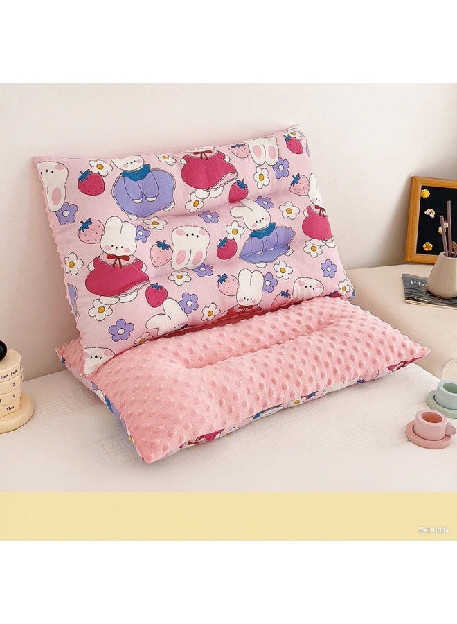 Baby Pillow Cotton Kids Pillow Soothing Soft Touch Pillows For Children Kids Pure Cotton Pillow Core Baby Nap Pillows Cartoon Print Pattern  - Image 2