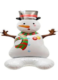 Düvenci Ticaret New Year's Footed Snowman Foil Balloon 