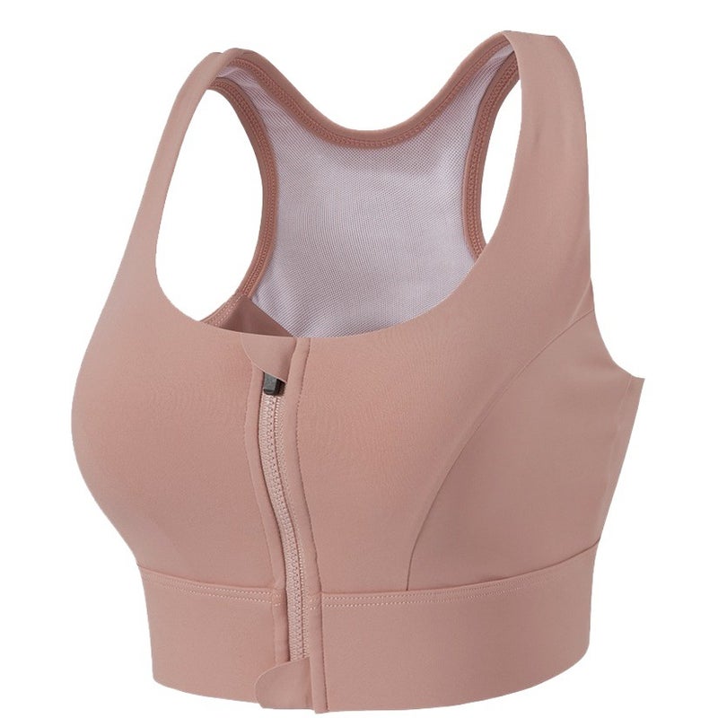 one-piece sports underwear high strength shockproof push up running bra breast collection yoga vest - Image 2