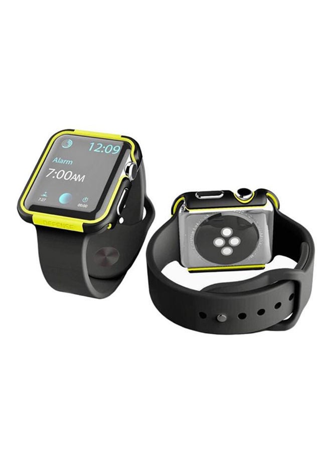 NIBEMINENT Defense Edge Case For Apple Watch 42mm 42millimeter Black/Green