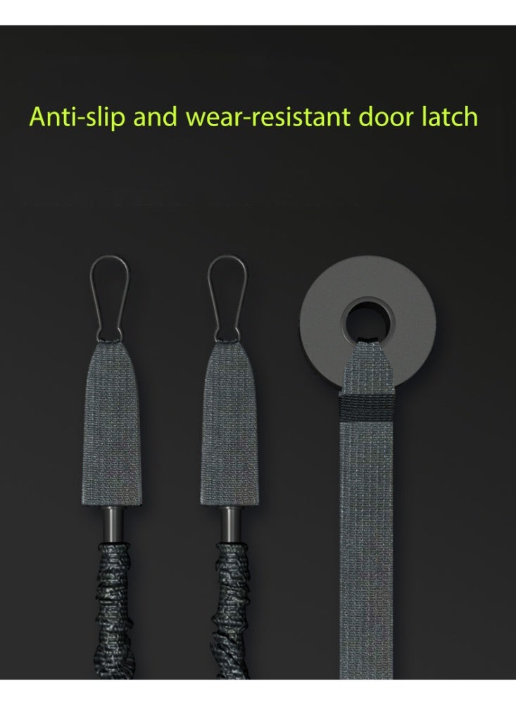 لوحة رفع مطورة، حوامل دفع متعددة الوظائف مع شريط الجلوس لتدريب القوة، لوحة رفع معدات التمرين مع أشرطة مقاومة، معدات تدريب القوة، اللياقة البدنية المنزلية - Image 4