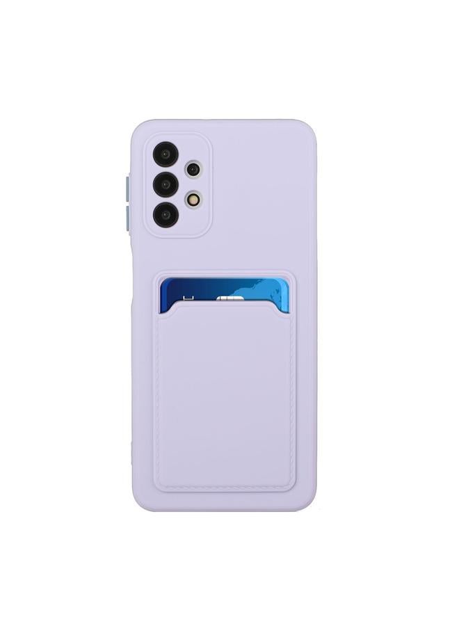 اس-توب جراب لهاتف Samsung Galaxy A32 4G بتصميم فتحة بطاقة، جراب واقٍ مقاوم للصدمات من مادة TPU - Image 2