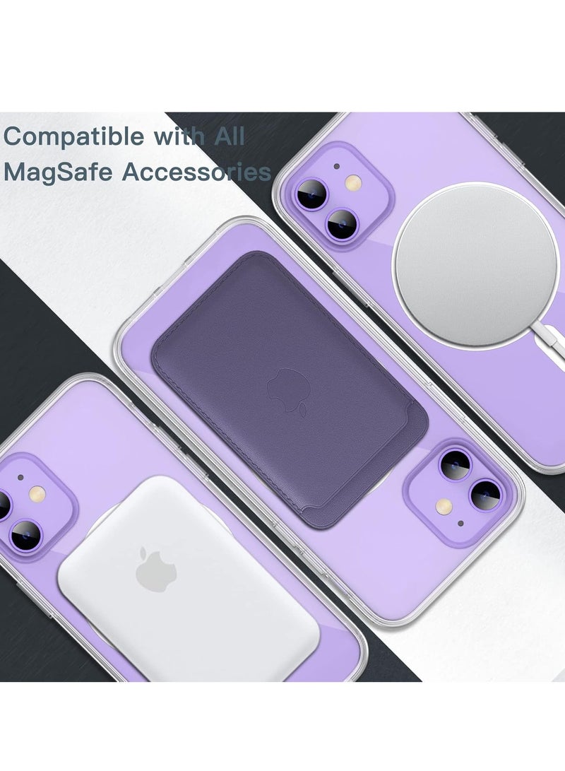 DUSALA IPhone 12 Case Camera Control Compatible with MagSafe Shockproof Military-Grade Protection Magnetic Phone Case for iPhone 12 Classic Hybrid Case Clear - Image 4