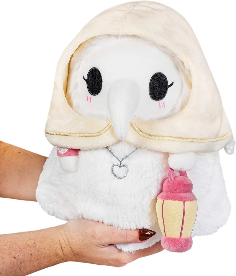 Squishable - Mini Plague Nurse 7 inch - The Mysterious Doctor Plague Collection - 9.5 in - Soft Toy Collectible Stuffed Animal - Glow in The Dark - Image 1