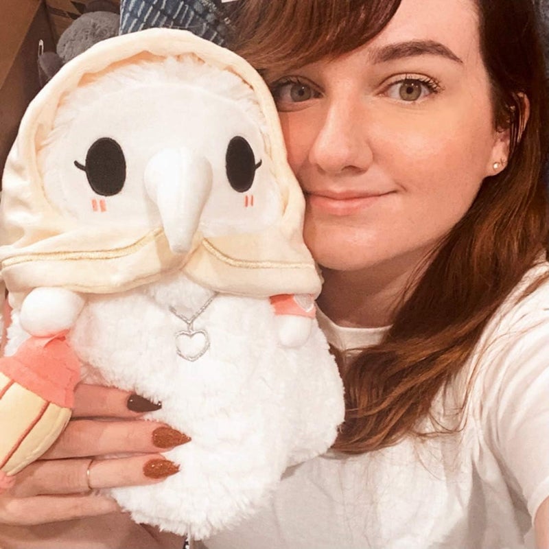 Squishable - Mini Plague Nurse 7 inch - The Mysterious Doctor Plague Collection - 9.5 in - Soft Toy Collectible Stuffed Animal - Glow in The Dark - Image 2