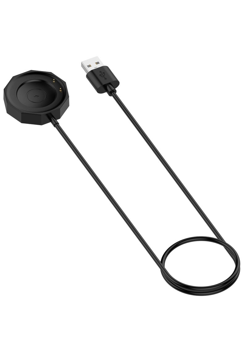 Vivo Watch3 Charging Cable Magnetic USB Charger Cable Cord Charging Dock for Vivo Watch3 Cables Chargers (Black) - Image 1