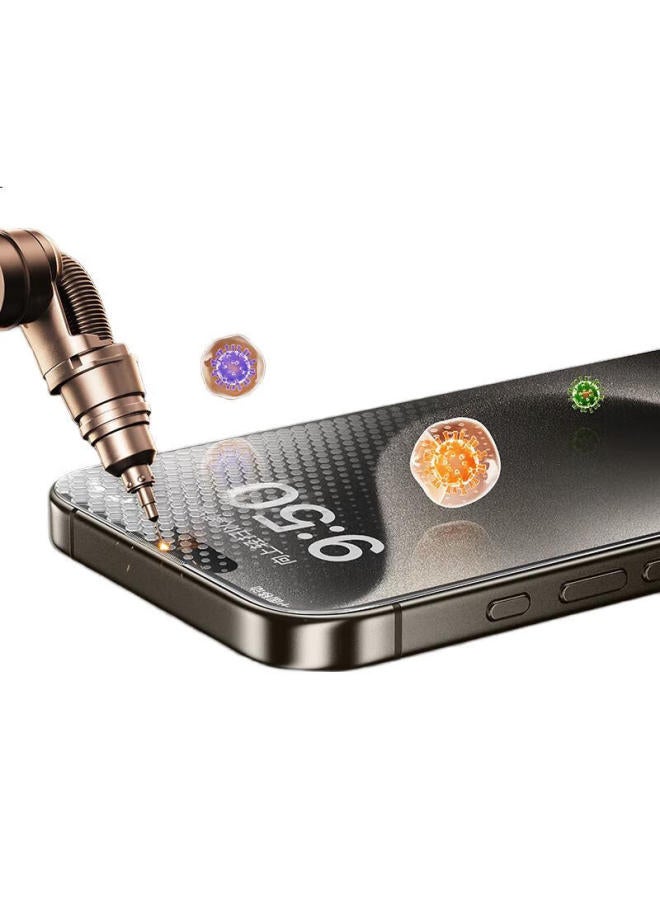 Smartdevil Tempered Glass Screen Protector For Iphone 15 Pro, Full Screen High Definition Anti-Explosion Anti-Blue Light Anti-Fingerprint Smooth Touch Sensation Thin Edge Dustproof 2-Pack - Image 3