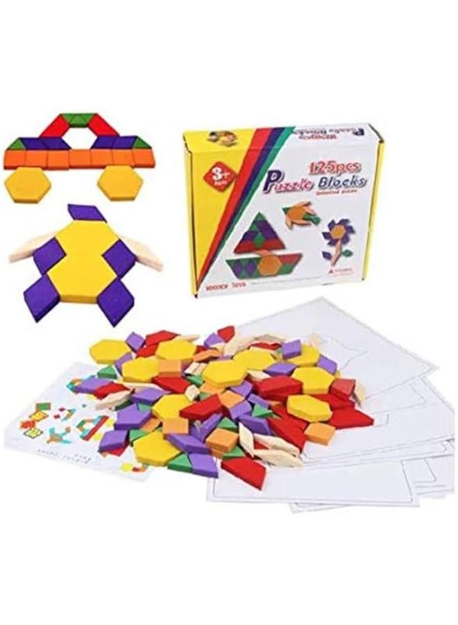 بازل مكعبات 125 قطعة - Image 2