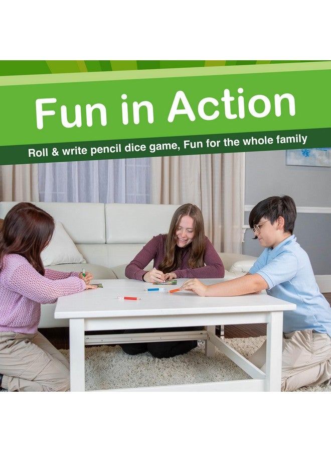 AMIGO Games Pick a Pen Gardens - Highly Innovative Roll & Write Dice Game - Score Points by Filling in Your Garden with The Same Color - Perfect for Family Game Night - Kids & Adults Ages 8+ - Image 5