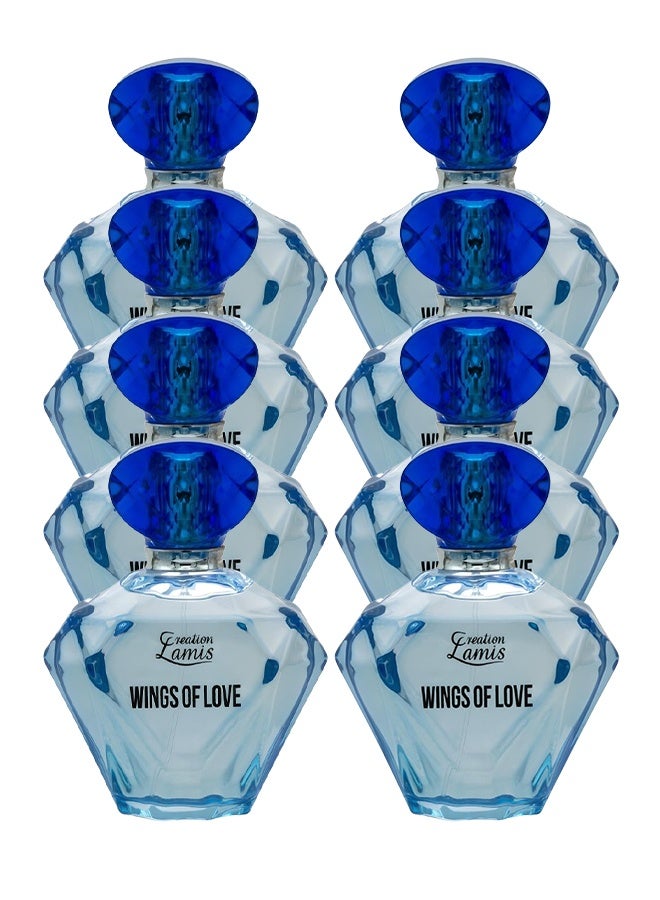 Creation Lamis 8 Pieces Wings Of Love Perfume For Women 100ml EDP - Image 1