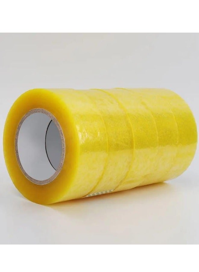 Heavy Duty Packing Tape, Transparent Packing And Sealing Tape, Clear Packing Tape, 2 inches Strong Heavy Duty Packaging Tape for Sealing Parcel Boxes, Moving Boxes Houses, Large Postal Bags, Office, Home, School Use Strong Adhesive Tape Super Secure Sticky Seal Supplies icky Seal Supplies - Image 2