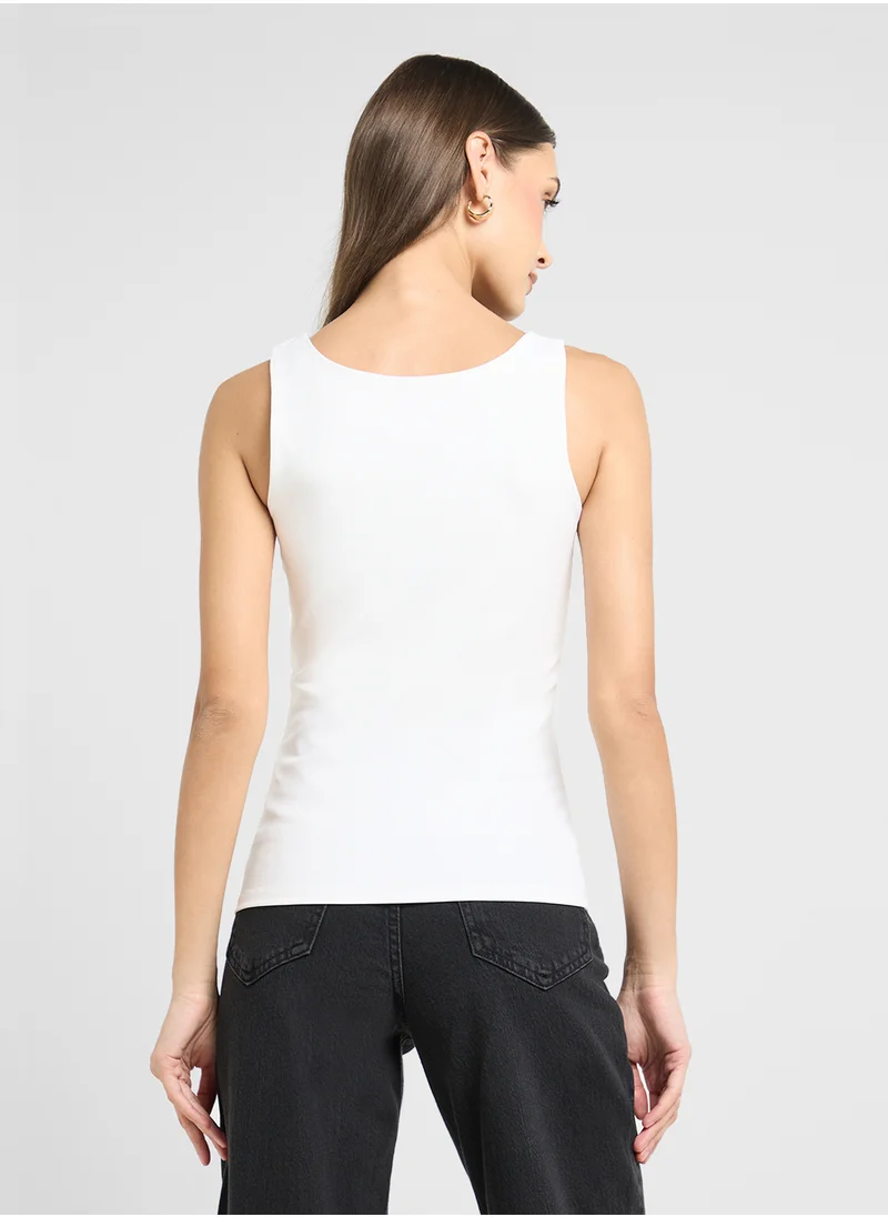 VERO MODA crew Neck 2 Way Top