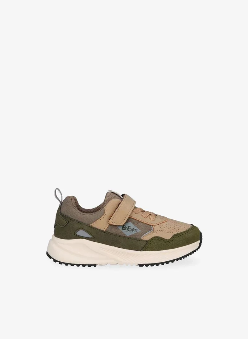 Boys Hook & Loop Ankle Sneakers