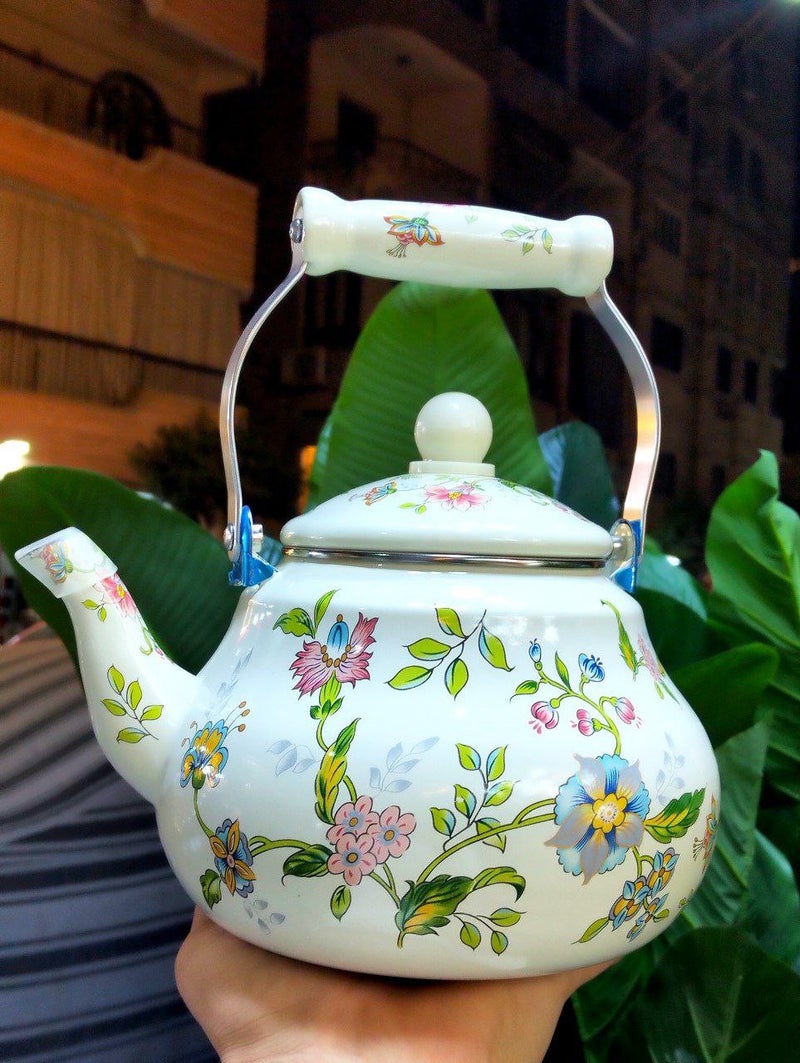 Premium 2L Porcelain Tea Kettle - Image 2