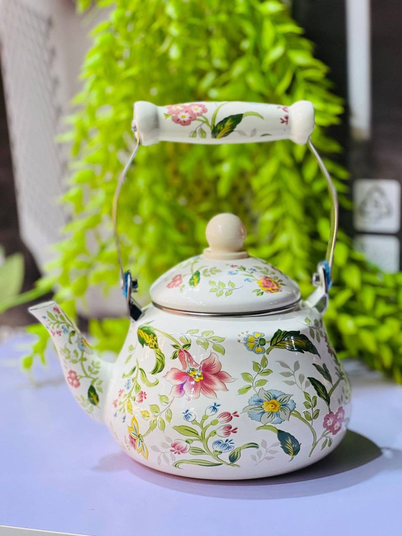 Premium 2L Porcelain Tea Kettle - Image 1