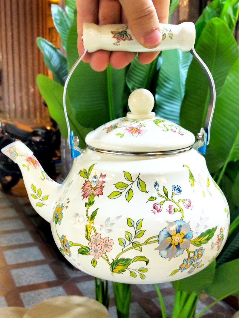 Premium 2L Porcelain Tea Kettle - Image 3