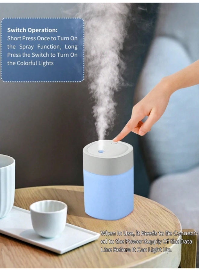 Diffuser Fragrant 200ml white color Mini Portable Ultrasonic Humidifier Aroma Essential Oil Diffuser USB Aroma Diffuser for Home or car Aromatherapy with l - Image 3