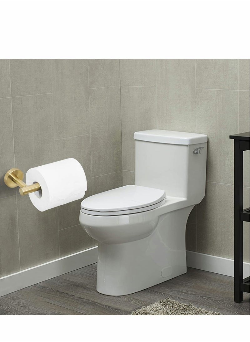 Generic - Restroom Fixtures Brushed Gold Toilet Paper Holder, Bathroom, Wall Mount Durable SUS304 Stainless Steel, Modern Style, Toilet Paper Holder Modern Style, for Hotel Kitchen - Image 1
