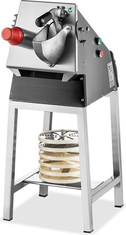 Çağdaş Contemporary Industrial Standing Vegetable Cutter Machine (7 Heads) 220V  - Image 1