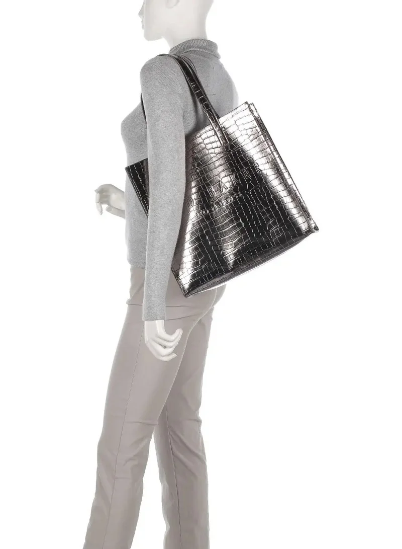 Ted Baker Croccon Imitation Croc Large Icon Bag