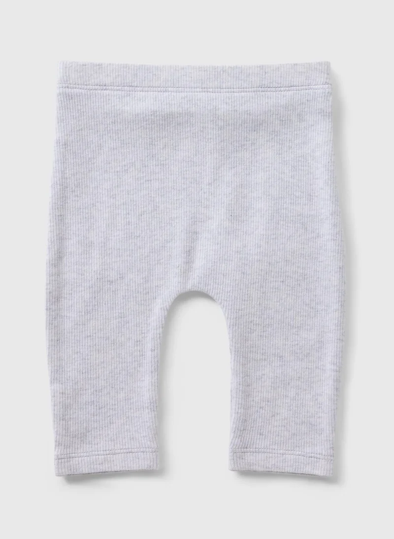 Matalan Baby Grey Ribbed Leggings