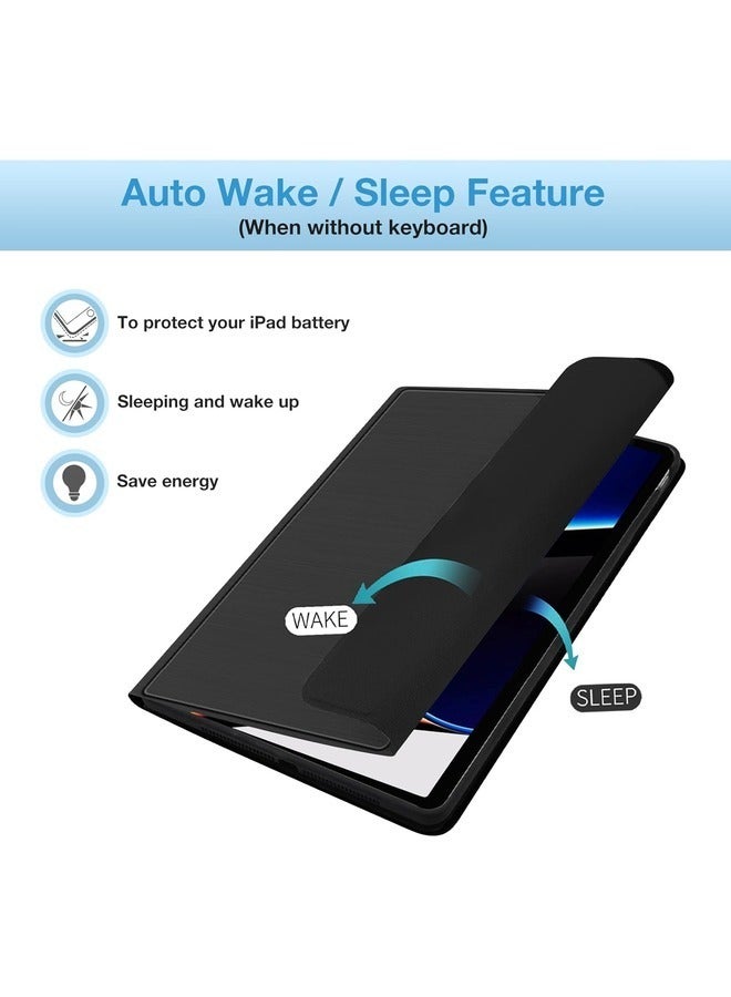 Versatile All-in-One Slim Folio Case with Detachable Keyboard for iPad Air & Pro - Image 2