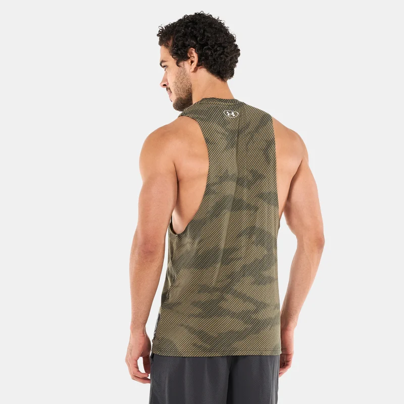 UNDER ARMOUR Men's UA Project Rock 100 Percent Tank Top